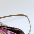 FENDI Mamma Baguette Shoulder Bag Canvas Multicolor 2305 26796 018bs8434