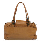 Chloe Shoulder Bag Leather Brown bs8450