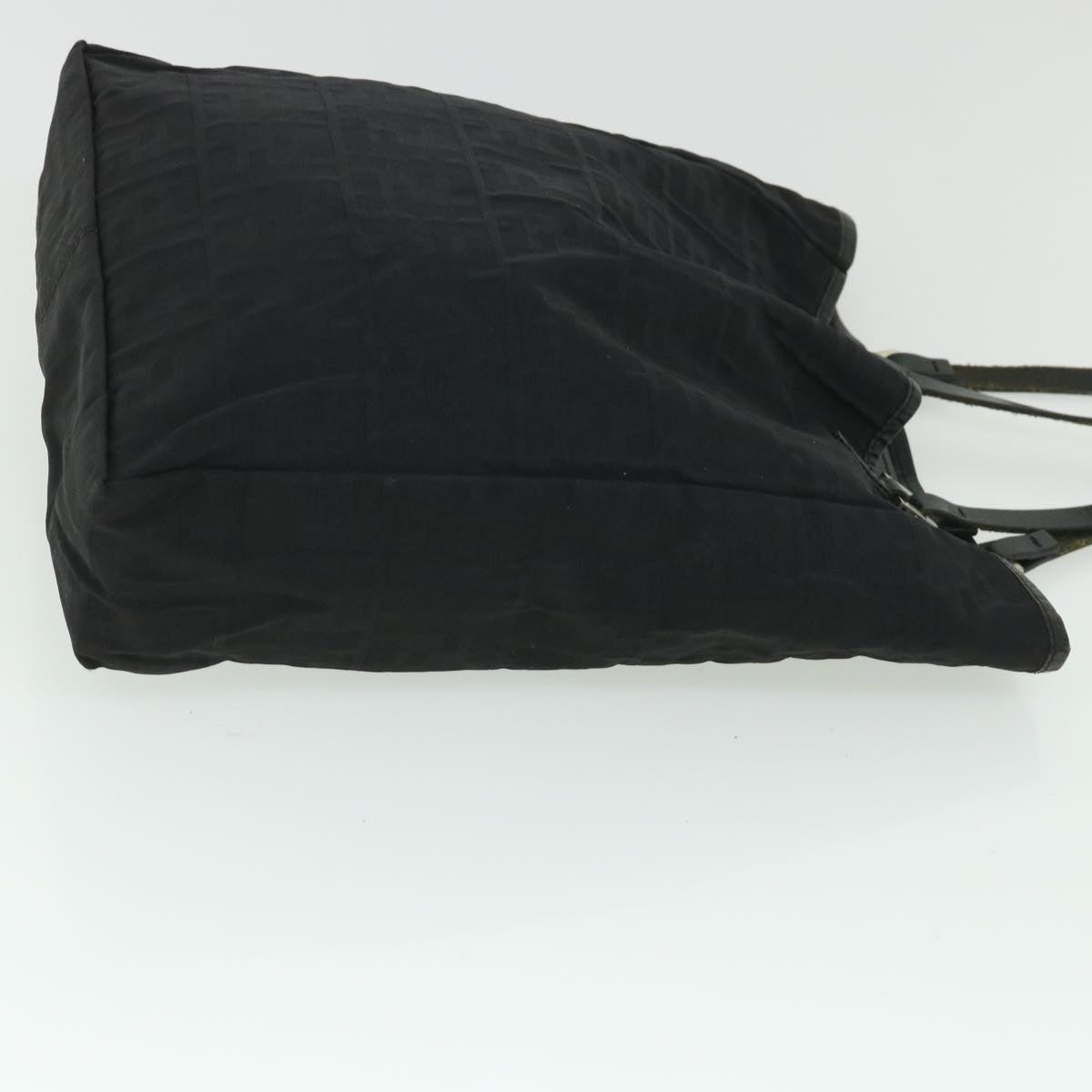 FENDI Zucca Canvas Tote Bag Blackbs8537