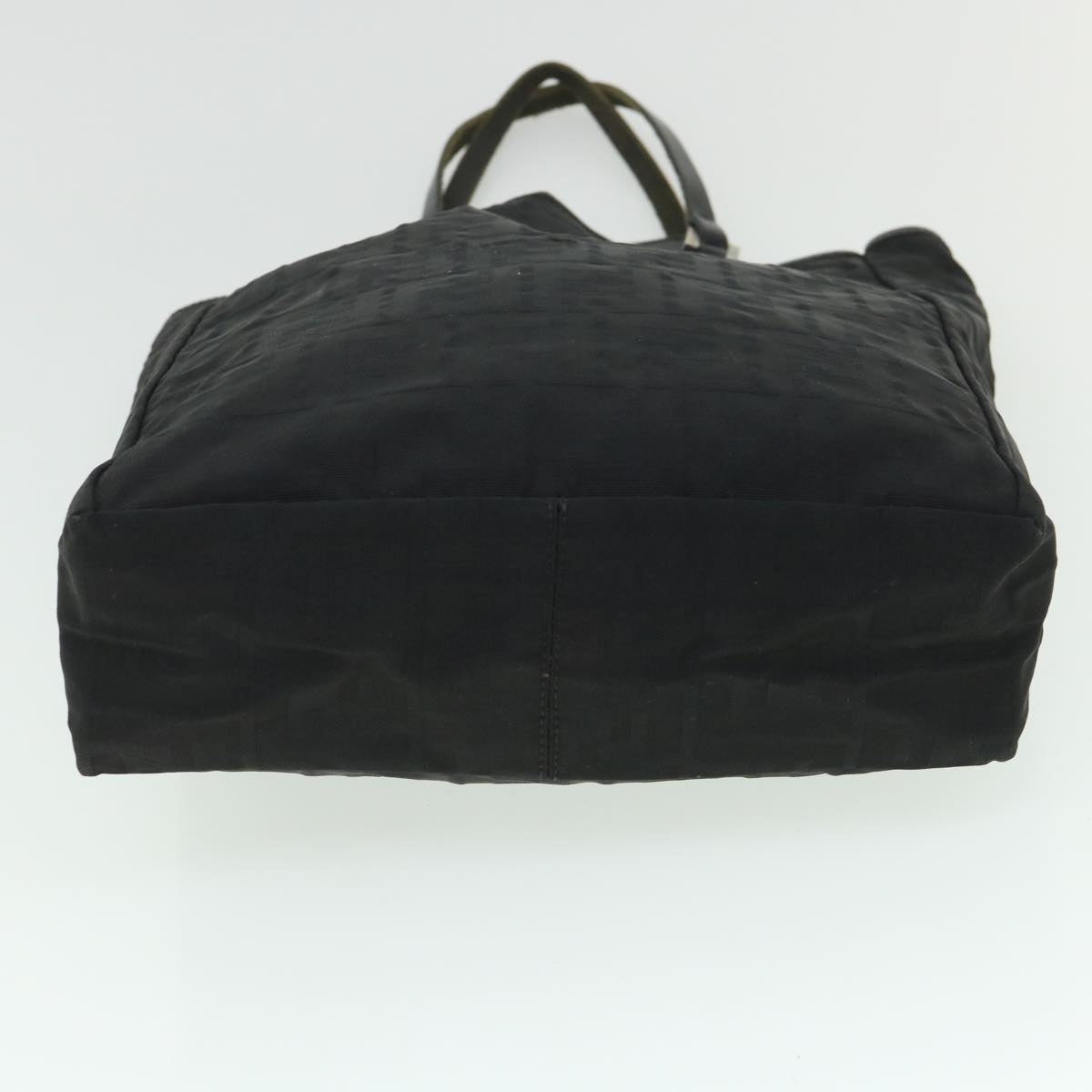 FENDI Zucca Canvas Tote Bag Blackbs8537