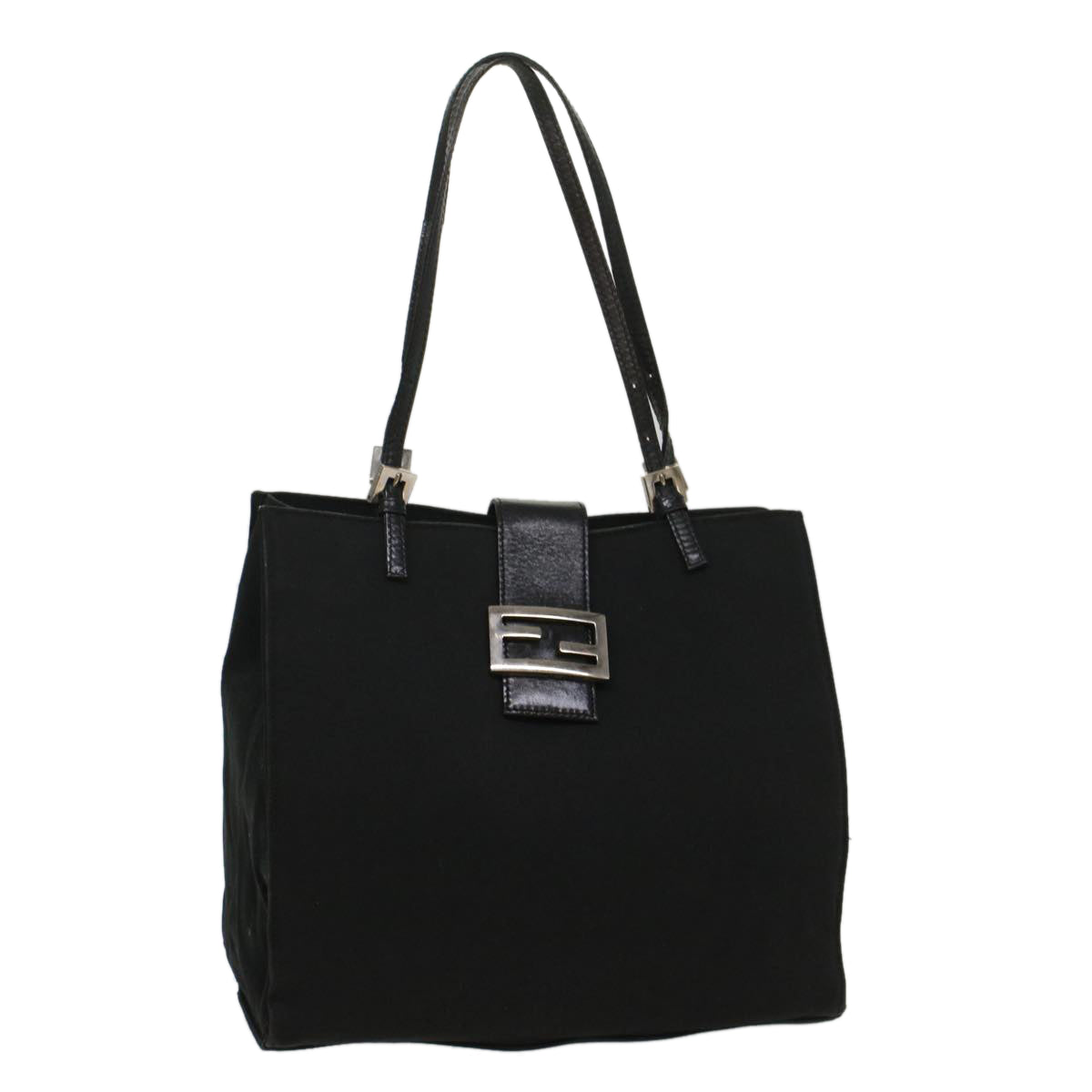 FENDI Tote Bag Nylon Black 0915808bs8596