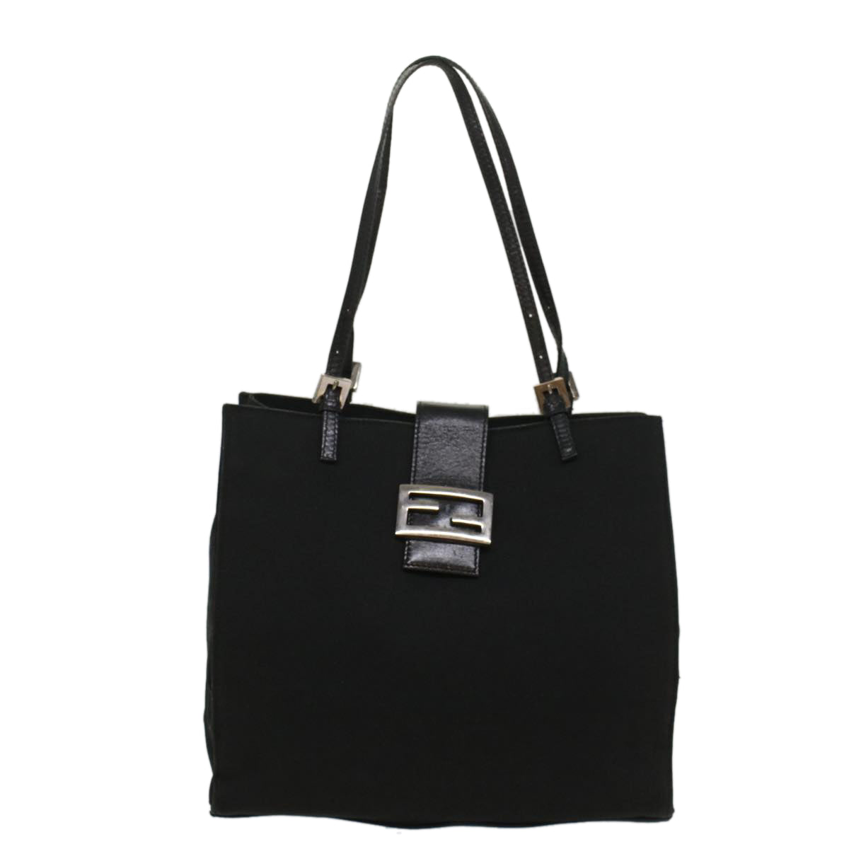 FENDI Tote Bag Nylon Black 0915808bs8596