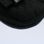 FENDI Mini Mamma Baguette Pouch Cotton Graybs8606