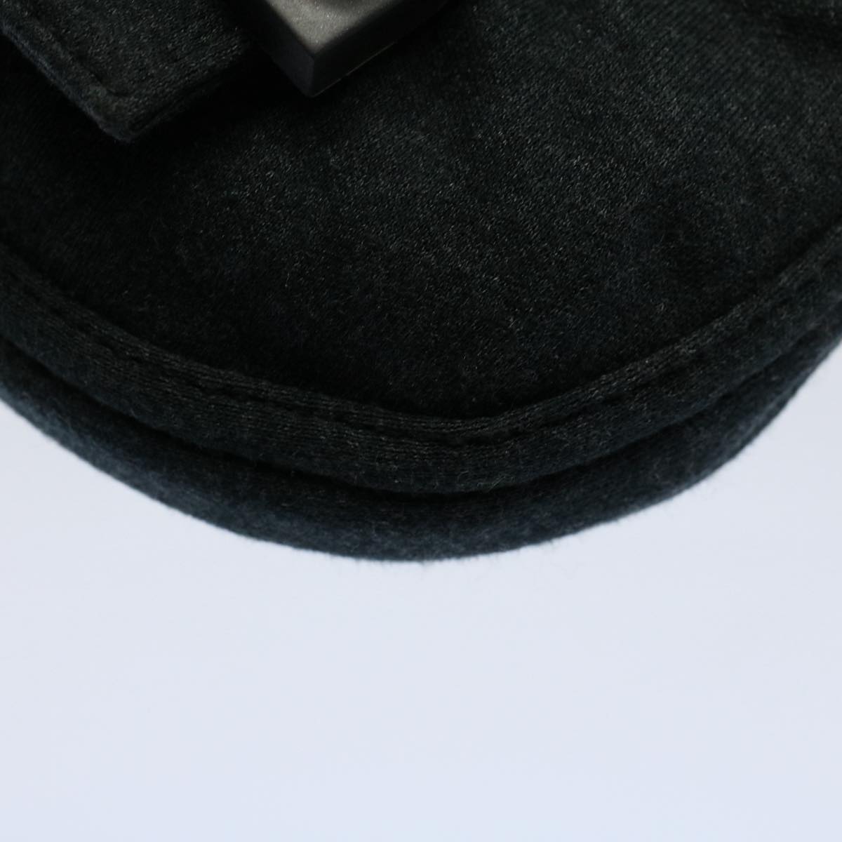FENDI Mini Mamma Baguette Pouch Cotton Graybs8606