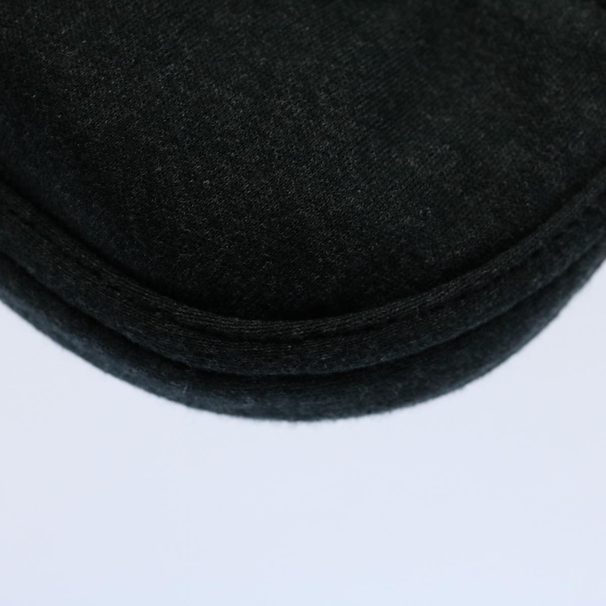 FENDI Mini Mamma Baguette Pouch Cotton Graybs8606