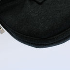 FENDI Mini Mamma Baguette Pouch Cotton Graybs8606