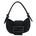 FENDI Mini Mamma Baguette Pouch Cotton Graybs8606