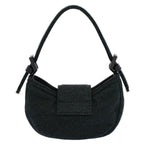 FENDI Mini Mamma Baguette Pouch Cotton Graybs8606