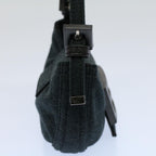 FENDI Mini Mamma Baguette Pouch Cotton Graybs8606