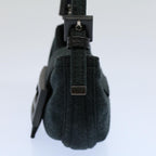 FENDI Mini Mamma Baguette Pouch Cotton Graybs8606