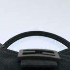 FENDI Mini Mamma Baguette Pouch Cotton Graybs8606