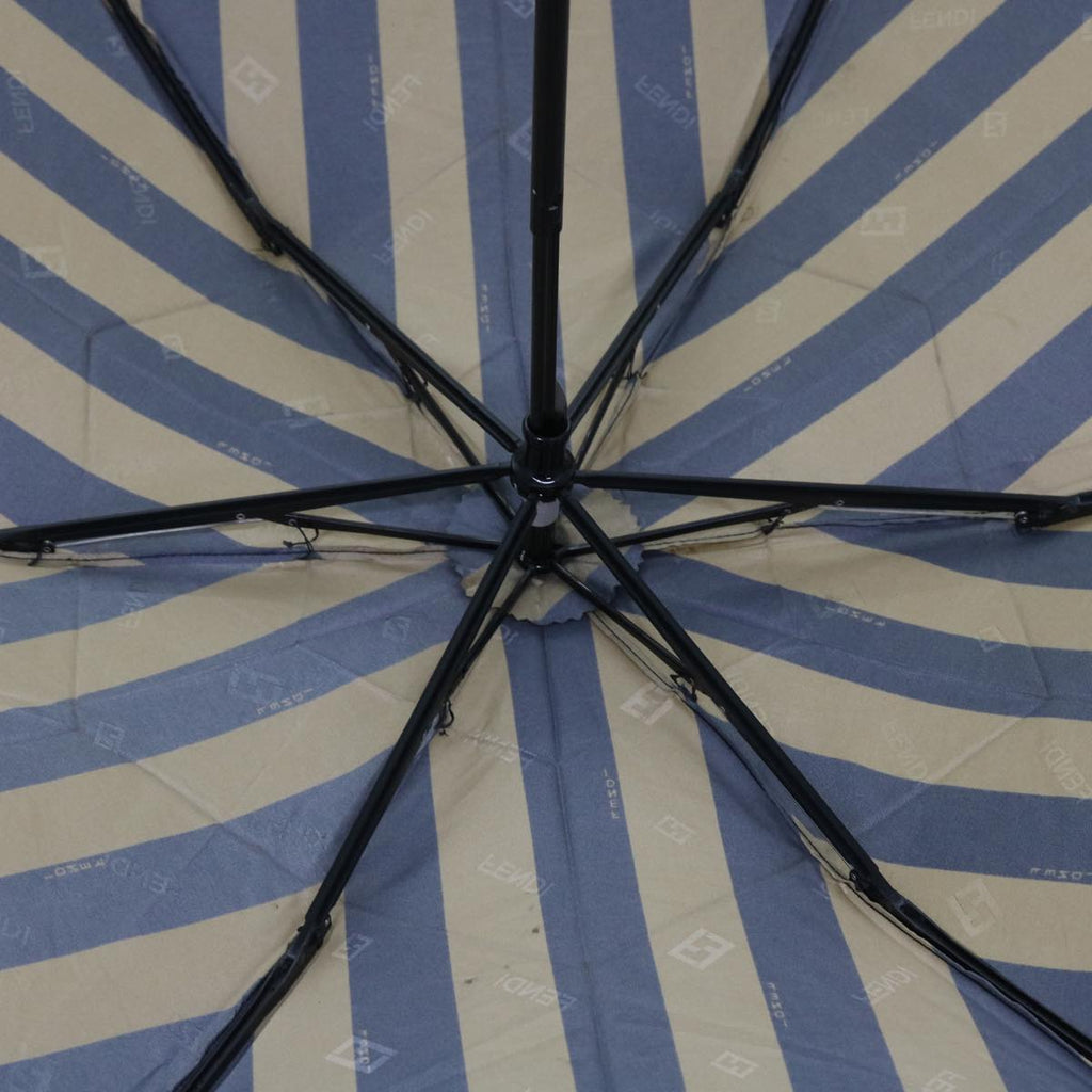 FENDI Zucchino Canvas Folding Umbrella Nylon 3Set Brown Beigebs8876