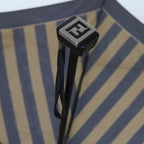 FENDI Zucchino Canvas Folding Umbrella Nylon 3Set Brown Beigebs8876