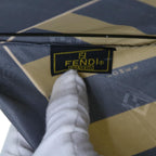 FENDI Zucchino Canvas Folding Umbrella Nylon 3Set Brown Beigebs8876