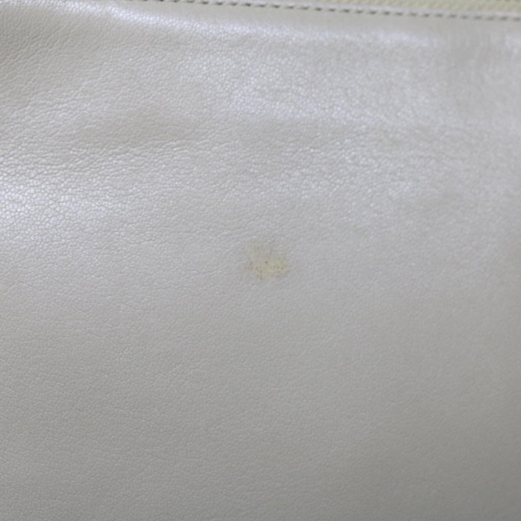 CELINE TRIO SMALL Shoulder Bag Leather Beige  8890
