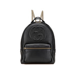 Gucci Interlocking G Soho Leather Backpack