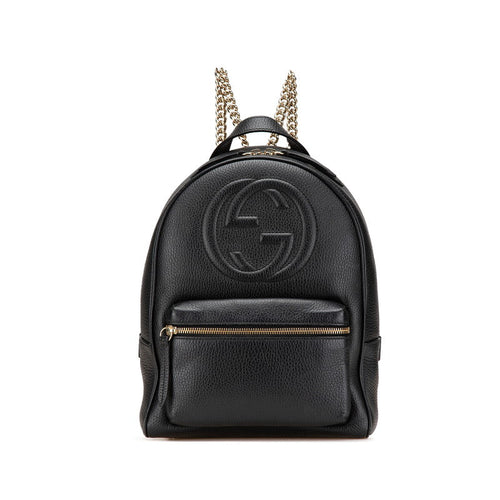 Gucci Interlocking G Soho Leather Backpack