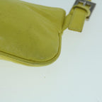 FENDI Mamma Baguette Shoulder Bag Leather Yellow 2354 26685 008bs9132