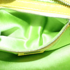 FENDI Mamma Baguette Shoulder Bag Leather Yellow 2354 26685 008bs9132