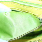 FENDI Mamma Baguette Shoulder Bag Leather Yellow 2354 26685 008bs9132