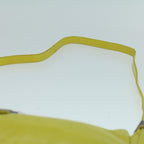 FENDI Mamma Baguette Shoulder Bag Leather Yellow 2354 26685 008bs9132