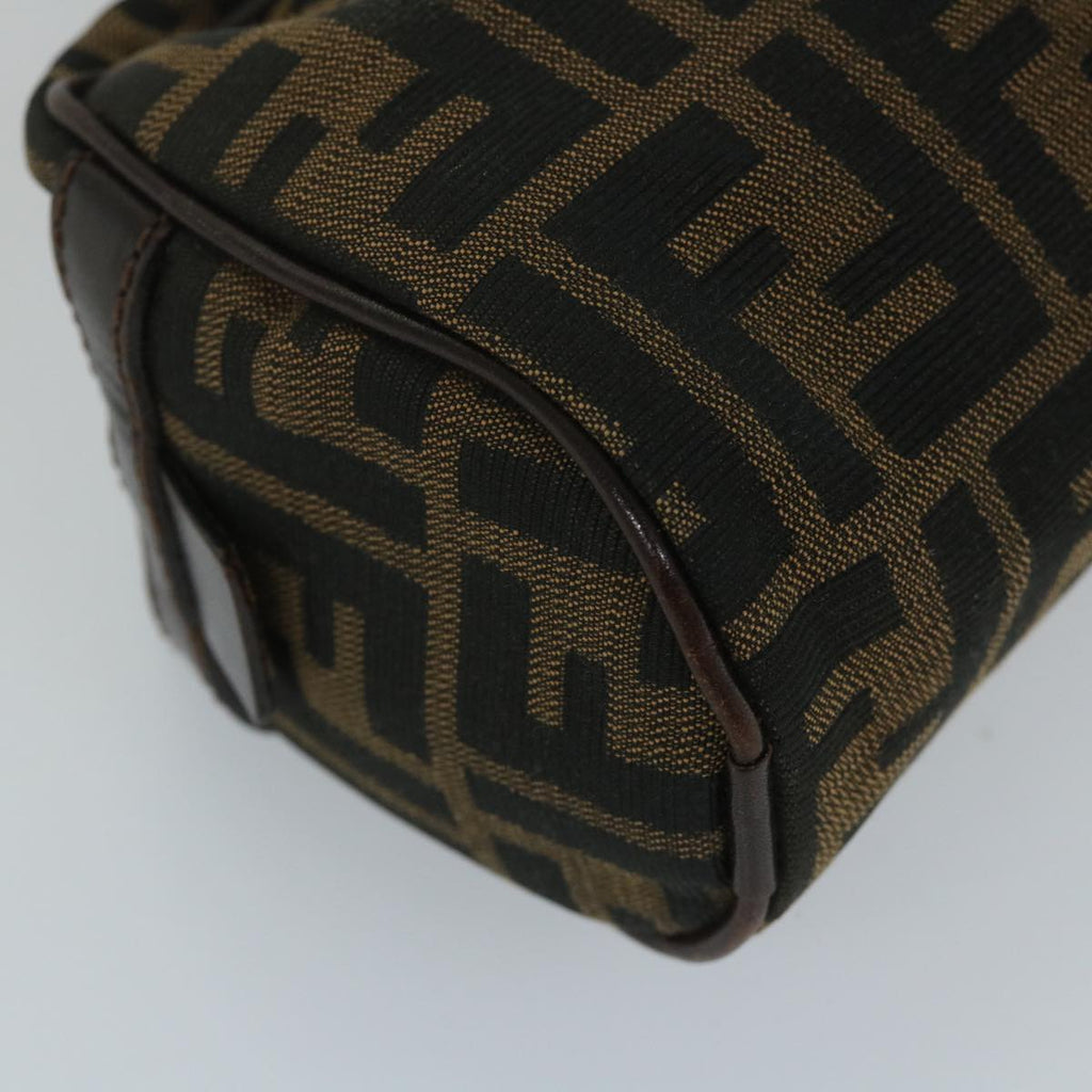 FENDI Zucca Canvas Shoulder Bag Brown 71 16560 0 012bs9134