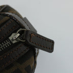 FENDI Zucca Canvas Shoulder Bag Brown 71 16560 0 012bs9134