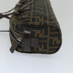FENDI Zucca Canvas Shoulder Bag Brown 71 16560 0 012bs9134