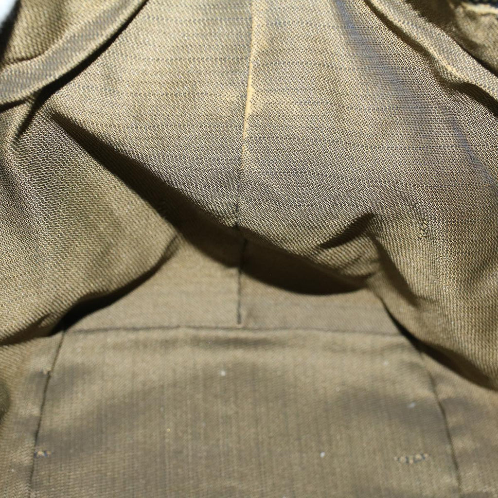 FENDI Zucca Canvas Hand Bag Black Brownbs9136