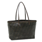 FENDI Zucca Canvas Tote Bag Brownbs9220