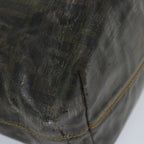 FENDI Zucca Canvas Tote Bag Brownbs9220