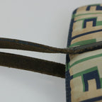 FENDI Zucca Canvas Tote Bag Greenbs9259