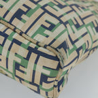 FENDI Zucca Canvas Tote Bag Greenbs9259