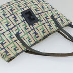 FENDI Zucca Canvas Tote Bag Greenbs9259