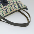 FENDI Zucca Canvas Tote Bag Greenbs9259