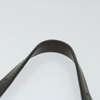 FENDI Zucca Canvas Mamma Baguette Shoulder Bag Black Brownbs9333