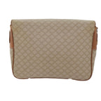 CELINE Macadam Canvas Clutch Bag 2Set Beige Brown Auth bs9341