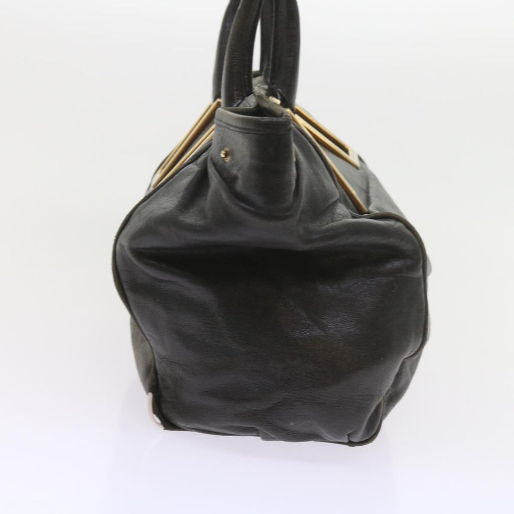 Chloe Etel Shoulder Bag Leather Black bs9350