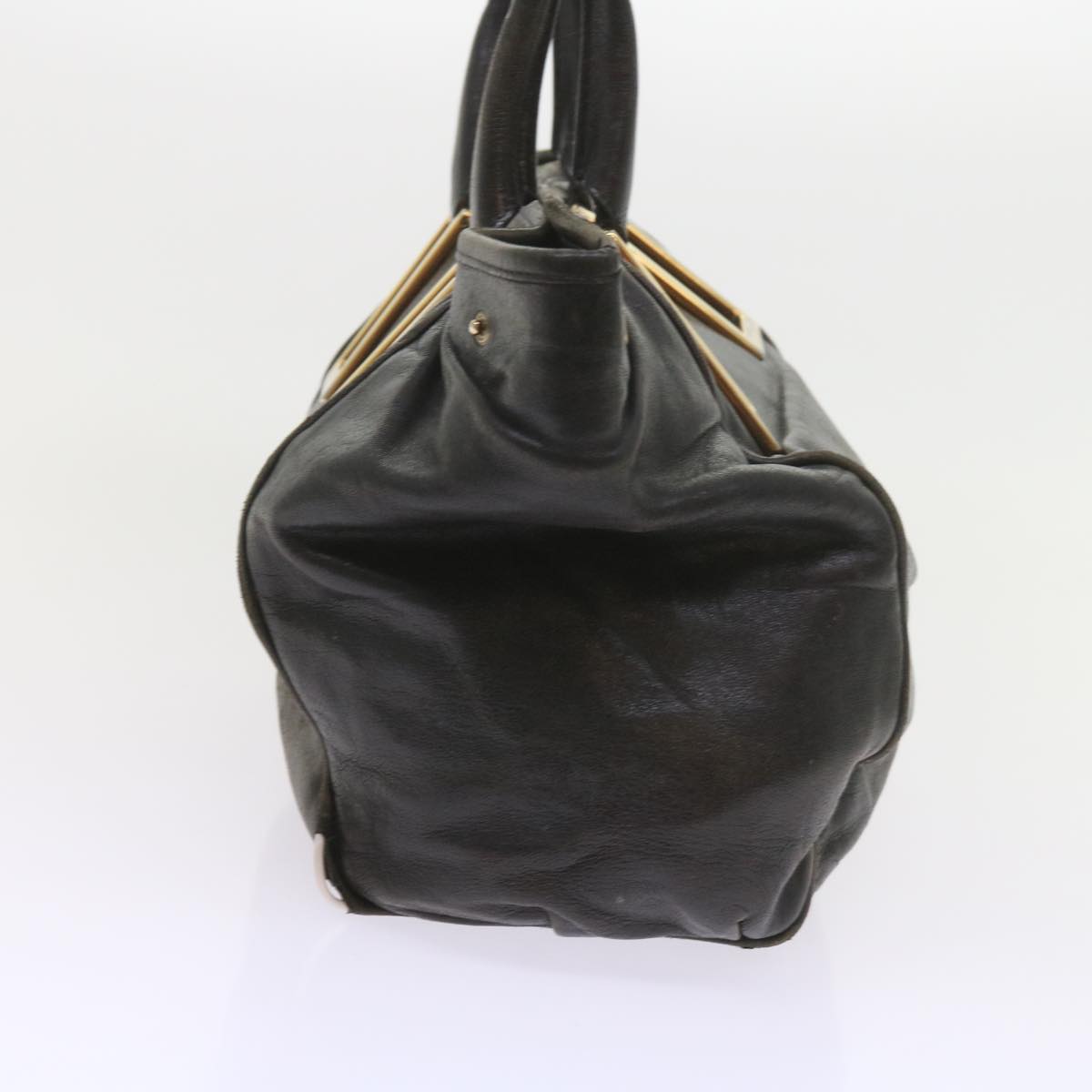 Chloe Etel Shoulder Bag Leather Black bs9350
