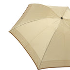 FENDI Zucchino Canvas folding Umbrella Nylon Gold Beigebs9905