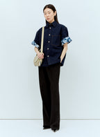 Burberry Women Heavyweight Denim Shirt