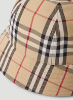Burberry Men Signature Check Bucket Hat