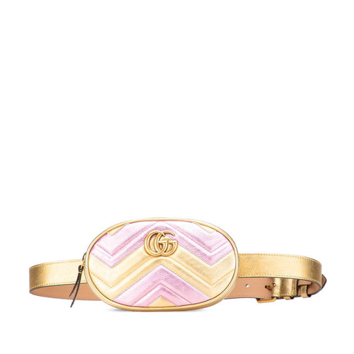 Gucci GG Marmont Leather Waist Bag