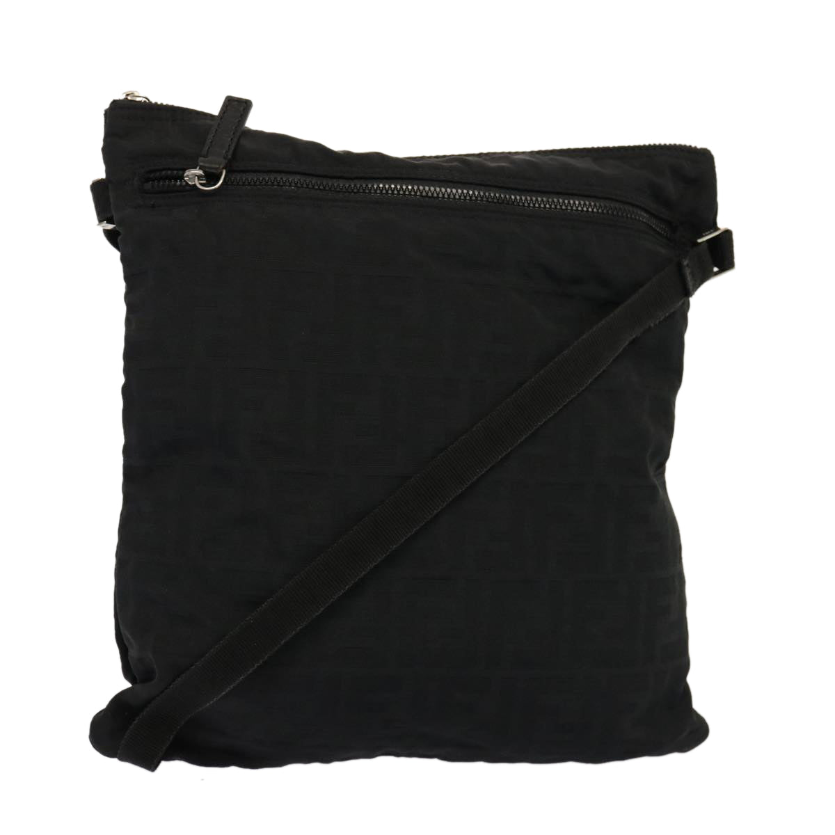 Fendi Zucca  Canvas Shoulder Bag ()