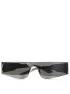 Balenciaga Eyewear BB0041S 002 Mono Square Sunglasses Silver