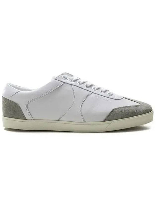 CELINE Men's Triomphe Low Top Sneakers White