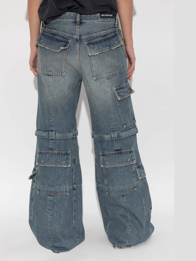 Balenciaga Balenciaga Jeans With Pockets, Women's, Blue
