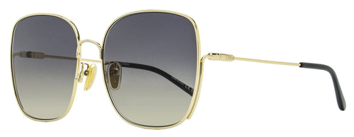 Chloe Women's Square Sunglasses CH0170SA 001 Gold/Black 61mm