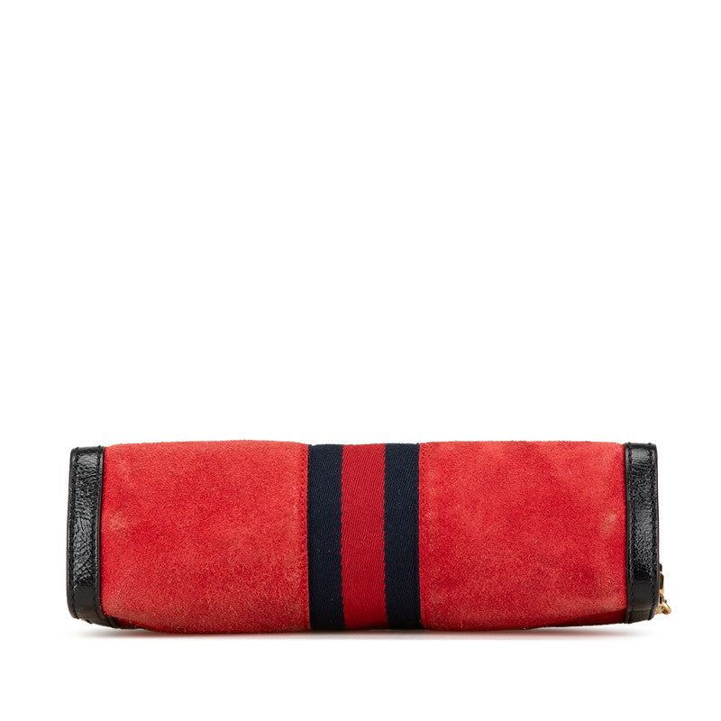 Gucci Ophidia Suede Leather Shoulder Bag