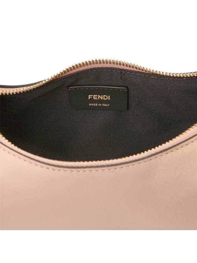 Fendi Fendigraphy Small Hobo Shoulder Bag Pale Pink
